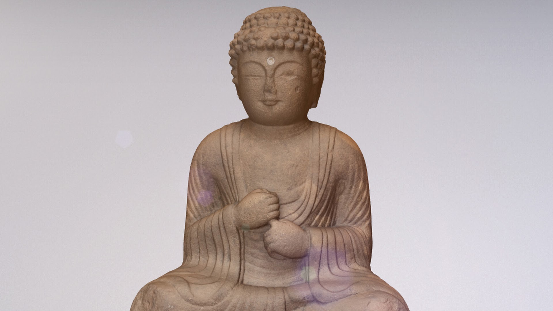 예천 청룡사 석조비로자나불좌상